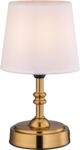 Cordless LED Table Lamp with Dimmer, Brass