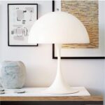Mushroom Bedside Table Lamp, Warm Night Light