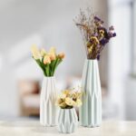 Ceramic Vases for Home Decor, 3-Piece Set